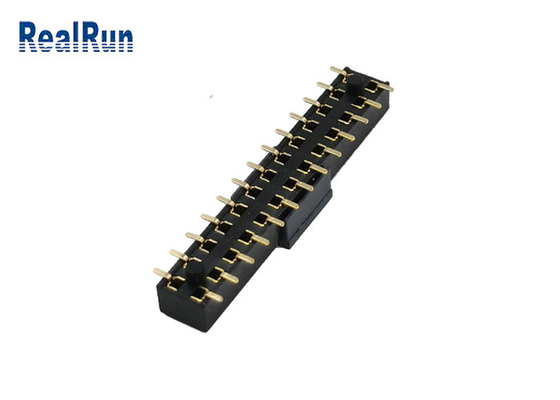 2.54 밀리미터 SMT 여성이 헤더 플라스틱 높이 3.5 밀리미터 절연체 2x13P 위치 PCB 연결기
