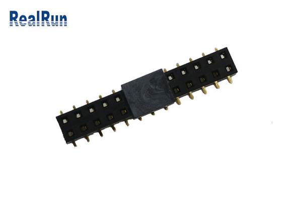 2.54 밀리미터 SMT 여성이 헤더 플라스틱 높이 3.5 밀리미터 절연체 2x13P 위치 PCB 연결기