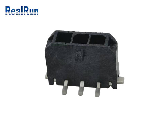 LCP UL 94V-0 3 핀헤더 연결기 수직 SMD 매트 주석은 2-1445053-3을 도금처리했습니다