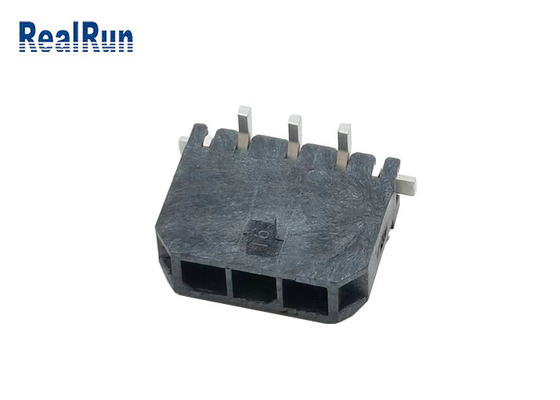 LCP UL 94V-0 3 핀헤더 연결기 수직 SMD 매트 주석은 2-1445053-3을 도금처리했습니다