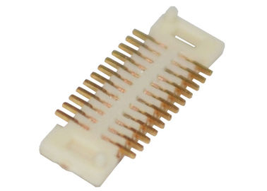 0.5A 0.5mm 피치 PA6T BTB 커넥터 24 핀 DC 500V PCB 헤더 커넥터