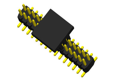 1.0mm male형 커넥터 핀 우두머리 모자 수직 산 2x15 30 핀 두 배 줄