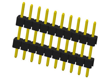 DC500V SMT 핀 우두머리 연결관 단 하나 줄 2.0mm 고도 Pcb 핀 연결관
