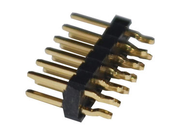 500VAC 고급장교 PA6T 복각 핀 우두머리 연결관 2.54mm 피치 12P ISO9001