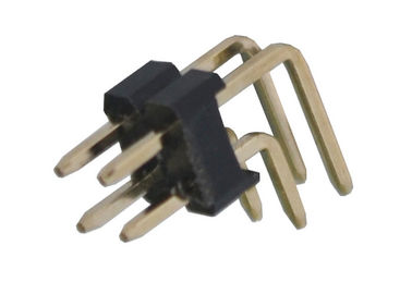 정각 이중 줄 핀 우두머리 연결관 2.54mm x 2.5mm 절연 저항