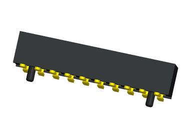 똑바로 20의 핀 우두머리 연결관 여성 180도 유형 두 배 줄 1.0X2.1mm