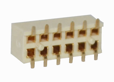12 핀 우두머리 연결관 여성 Pcb 연결관 2.0mm 피치 이중 줄 SMT 유형