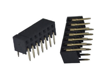 이중 줄 정각 암 커넥터 2.0mm 피치 환경 보호