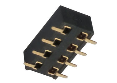 90도 여성 우두머리 2.54 Mm 두 배 줄 SMT 표면 산 핀 우두머리