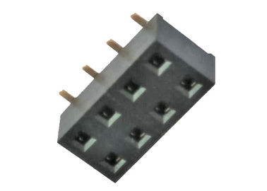 90도 여성 우두머리 2.54 Mm 두 배 줄 SMT 표면 산 핀 우두머리