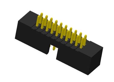 1.27mm 연결관 금 섬광을 난입하는 지상 산 철사 180도 2 줄