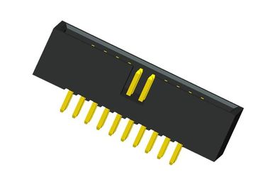 1.27mm 연결관 금 섬광을 난입하는 지상 산 철사 180도 2 줄