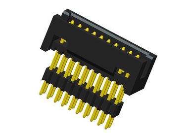 구멍 반항 전압 500V AC/DC를 통해 연결관을 난입하는 1.27mm 케이블