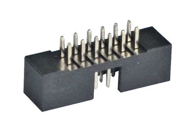 똑바른 IDC PCB 상자 우두머리 연결관 180 정도 2.0mm 피치 2x12 핀 소켓