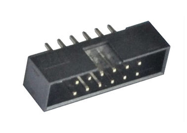 똑바른 IDC PCB 상자 우두머리 연결관 180 정도 2.0mm 피치 2x12 핀 소켓