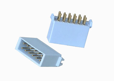 파란 복각 12 핀 우두머리 연결관 똑바른 상자 180도 유형 2.54mm 피치