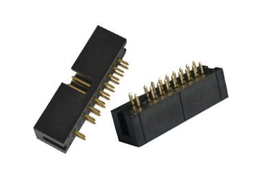 큰 현재 상자 우두머리 연결관 2.54mm 20 핀는 핀가 똑바로 검게 하는 2개를 비웁니다