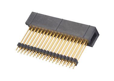 PCB 널을 위한 금관 악기 접촉 18 핀 우두머리 2.54mm 똑바른 우두머리 연결관