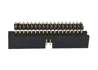 두 배 플라스틱 상자 우두머리 유형 2.54 Mm SMT PCB 널 금 섬광 3.0AMP