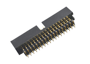두 배 플라스틱 상자 우두머리 유형 2.54 Mm SMT PCB 널 금 섬광 3.0AMP