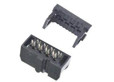 8 핀 여성 IDC 철사 회로판 리본 연결관 2.54mm PBT 물자