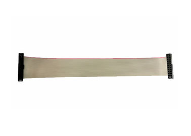 PCB 널 IDC 편평한 리본 케이블 어셈블리 2.54mm 피치 20 핀 PVC 물자
