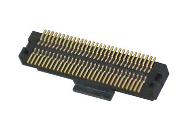 Smt 연결관 0.5A를 난입하기 위하여 BTB 연결관 0.5mm 피치 60 핀 널을 납땜하십시오