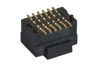 연결관 0.8Mm 피치 암 우두머리 2*6P SMT 유형을 난입하는 PA9T LCP H4.0 Mm 널