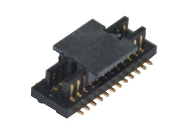 수평한 BTB 연결관 남성 지상 산 PCB 회로판 연결관