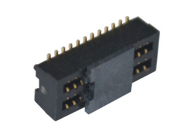 Pcb 연결관 여성 유형 24 핀 표면 산을 난입하는 두 배 줄 널