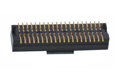 여성 회로판 핀 커넥터 0.8mm 피치 40 핀 SMT LCP 물자