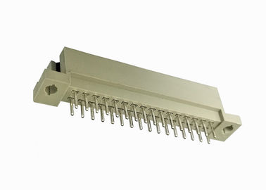 똑바른 DIN 41612 연결관 Pcb 남성 우두머리 니켈에 180도 금/주석