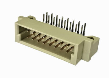2x8 핀 우두머리 2.54 Mm 남성 정각 DIN 41612 두 배 줄 90 도