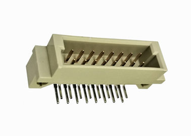 2x8 핀 우두머리 2.54 Mm 남성 정각 DIN 41612 두 배 줄 90 도
