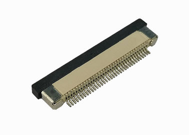 LCD 단위를 위한 수평한 FFC FPC 리본 케이블 연결관 0.5mm 35 핀