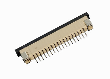 관례 18 핀 FFC FPC 연결관 1.0 Mm 피치 수평한 수직 가동 가능한