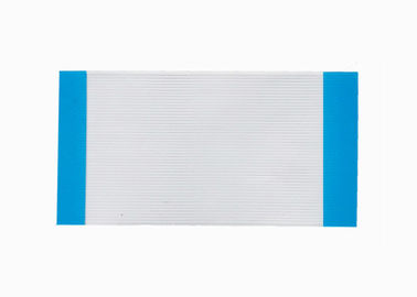 백색 편평한 FFC FPC 케이블 A/B 유형 연결관 0.5mm 가동 가능한 편평한 철사