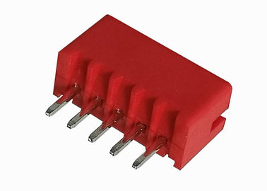 압력 용접 정각 PCB 널 빨강을 위한 여성 우두머리 2.0mm 5 핀