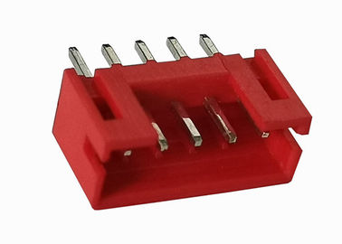 압력 용접 정각 PCB 널 빨강을 위한 여성 우두머리 2.0mm 5 핀