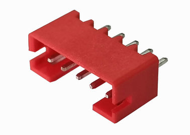 압력 용접 정각 PCB 널 빨강을 위한 여성 우두머리 2.0mm 5 핀