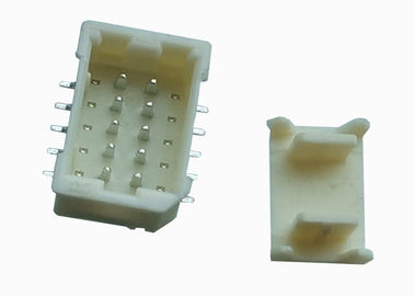 전원 연결 장치 10 핀 우두머리 1.0mm 피치 복각 유형을 난입하는 베이지 SMT 철사