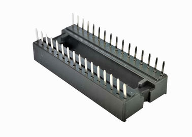 1.778mm 피치 IC 소켓 복각 정연한 구멍 핀 우두머리 연결관 3A 현재 등급