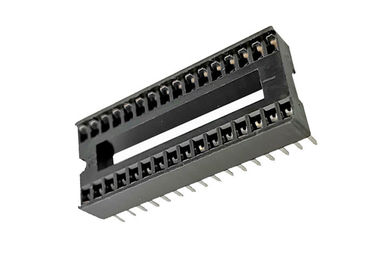 1.778mm 피치 IC 소켓 복각 정연한 구멍 핀 우두머리 연결관 3A 현재 등급