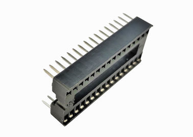 1.778mm 피치 IC 소켓 복각 정연한 구멍 핀 우두머리 연결관 3A 현재 등급