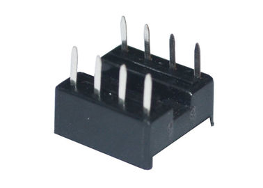 PCB 널을 위한 2.54mm 복각 소켓 8 핀 정연한 구멍 핀 우두머리 연결관
