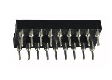 둥근 구멍 2.54mm IC 소켓 18P 똑바른 핀 우두머리 연결관 180 도