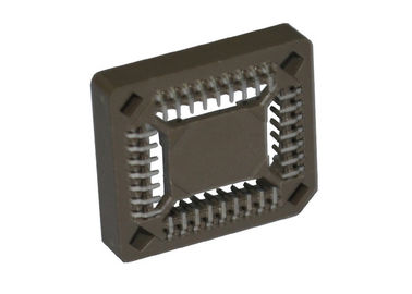 32 핀 PLCC IC 소켓 연결관 1.27mm 피치 SMT 유형 금/주석 도금