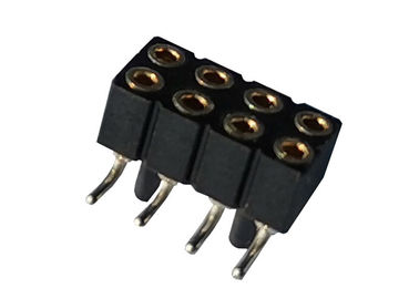 2.0mm는 여성 핀 우두머리 연결관 고도 2.8mm CuZn38Pb2 고급장교의 둘레에 기계로 가공했습니다