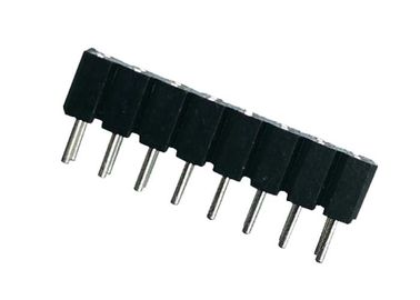 여성 핀 우두머리 연결관 복각 PPS 2.54mm 180° UL94V 0의 둘레에 기계로 가공하는