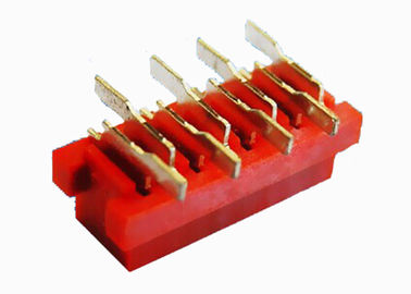 6개의 핀 압박 케이블 유형을 난입하는 여성 우두머리 IDC Connector1.27mm 철사